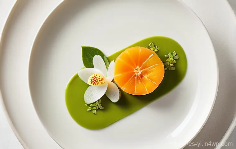 디저트의 비주얼을 강조하는 방법 - **A luxurious, multi-textured chocolate mousse cake slice.**
    A decadent slice of dark chocolate ...